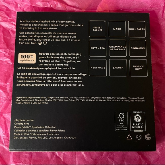 *NIB* Pley Modern Muse Eyeshadow Palette - Cruelty-Free - Picture 5 of 5